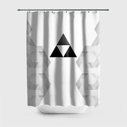 Шторка для душа Zelda white poly, цвет: 3D-принт