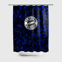 Шторка для душа Bayern blue energy, цвет: 3D-принт