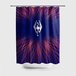 Шторка для душа Skyrim red energy, цвет: 3D-принт