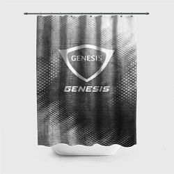 Шторка для душа Genesis - grey gradient, цвет: 3D-принт