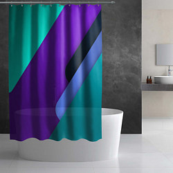 Шторка для душа Multicoloured, цвет: 3D-принт — фото 2