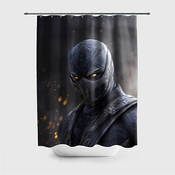 Шторка для душа Noob Saibot Mortal Kombat, цвет: 3D-принт