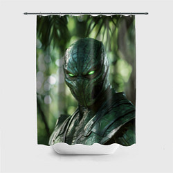 Шторка для ванной Рептилия Мортал комбат
