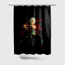 Шторка для душа Дьявол может плакать - Dmc данте на чиле, цвет: 3D-принт
