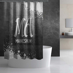 Шторка для душа Maneskin - grey gradient, цвет: 3D-принт — фото 2