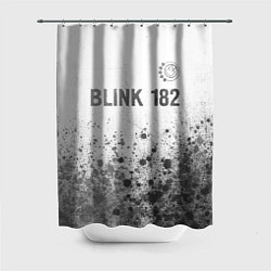 Шторка для душа Blink 182 - white gradient посередине, цвет: 3D-принт