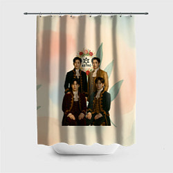 Шторка для ванной Astro группа в костюмах барокко