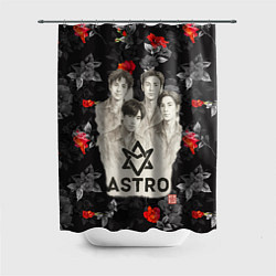 Шторка для ванной Astro стиль - рисунок карандашом
