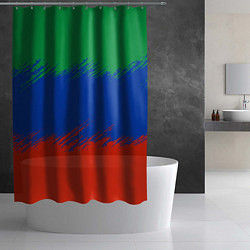 Шторка для душа Дагестанские цвета, цвет: 3D-принт — фото 2