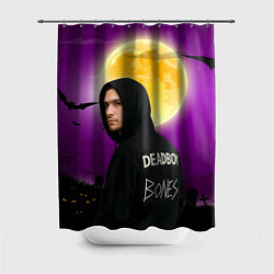 Шторка для душа Deadboy Bones, цвет: 3D-принт