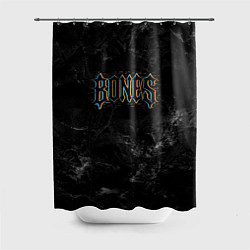 Шторка для ванной Bones логотип