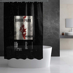 Шторка для душа Linkin Park, Hybrid Theory, цвет: 3D-принт — фото 2