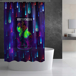 Шторка для душа XXXTentacion танцор, цвет: 3D-принт — фото 2