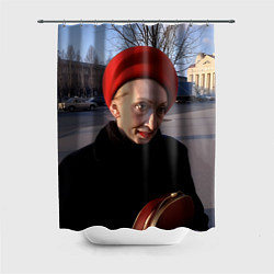 Шторка для душа Кандибобер мем, цвет: 3D-принт