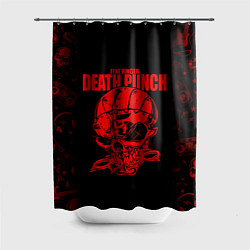 Шторка для душа Five Finger Death Punc, цвет: 3D-принт