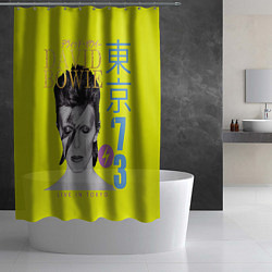 Шторка для душа David Bowie 1973, цвет: 3D-принт — фото 2