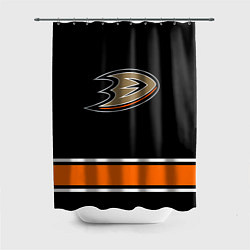 Шторка для душа Anaheim Ducks Selanne, цвет: 3D-принт