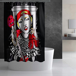 Шторка для душа Block b, цвет: 3D-принт — фото 2