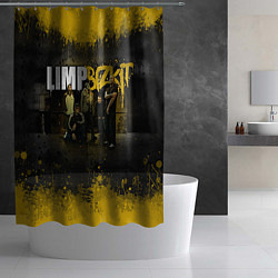 Шторка для душа Limp Bizkit: Gold Street, цвет: 3D-принт — фото 2