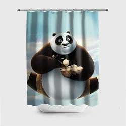 Шторка для душа Кунг фу панда, цвет: 3D-принт
