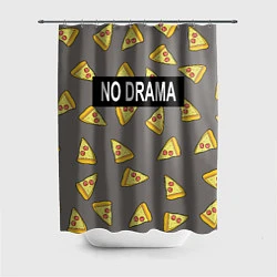 Шторка для душа No drama, цвет: 3D-принт