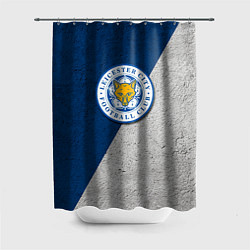 Шторка для душа Leicester City FC, цвет: 3D-принт