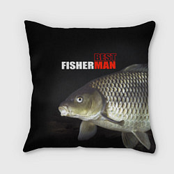 Подушка квадратная The best fisherman