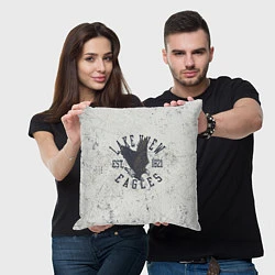 Подушка квадратная Team t-shirt 8, цвет: 3D-принт — фото 2