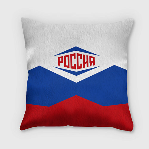 Подушка квадратная Россия 2016 / 3D-принт – фото 1