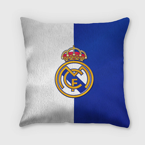 Подушка квадратная Real Madrid / 3D-принт – фото 1