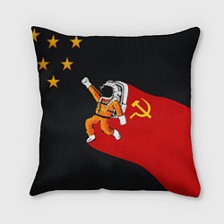 Подушка квадратная Советский Гагарин