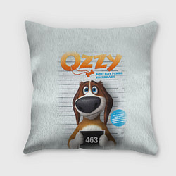 Подушка квадратная Ozzy Dog, цвет: 3D-принт