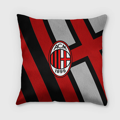 Подушка квадратная Milan FC 1899 / 3D-принт – фото 1