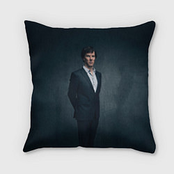 Подушка квадратная Шерлок, цвет: 3D-принт