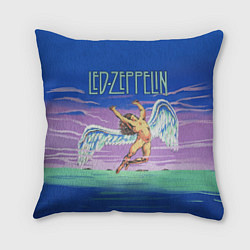 Подушка квадратная Led Zeppelin: Angel, цвет: 3D-принт