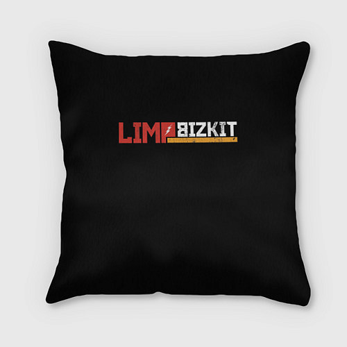 Подушка квадратная Limp Bizkit / 3D-принт – фото 1