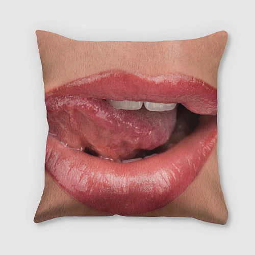 Подушка квадратная Сексуальность / 3D-принт – фото 1