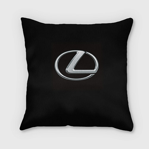 Подушка квадратная Lexus / 3D-принт – фото 1