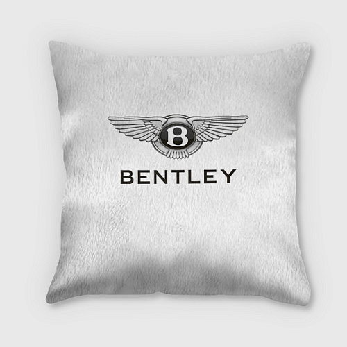 Подушка квадратная Bentley / 3D-принт – фото 1