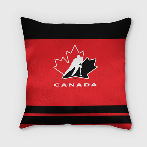 Подушка квадратная Canada Team / 3D-принт – фото 1