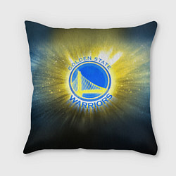 Подушка квадратная Golden State Warriors 4, цвет: 3D-принт