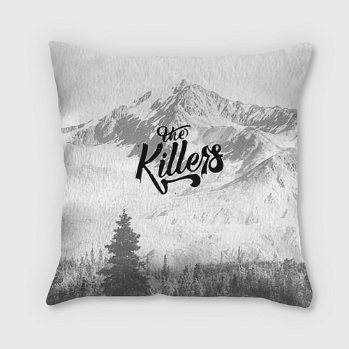 Подушка квадратная The Killers: Alpen / 3D-принт – фото 1