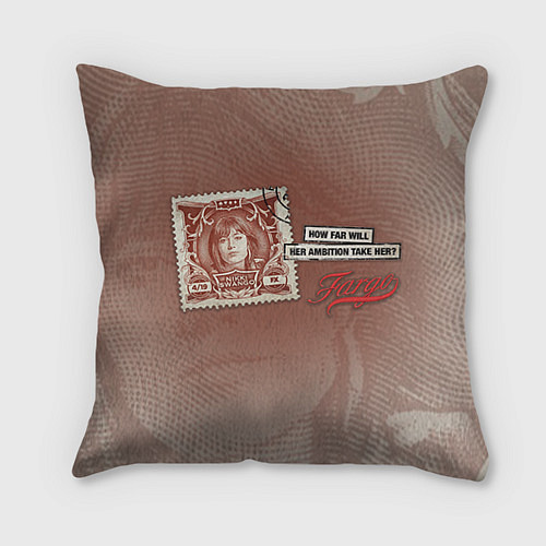 Подушка квадратная Nikki Swango Brand / 3D-принт – фото 1