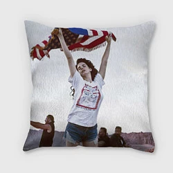 Подушка квадратная American Del Rey, цвет: 3D-принт