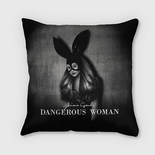 Подушка квадратная Ariana Grande: Dangerous / 3D-принт – фото 1