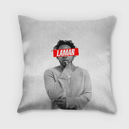Подушка квадратная Lamar Supreme / 3D-принт – фото 1