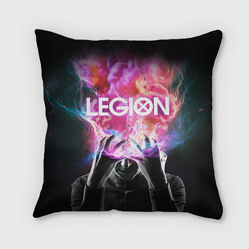 Подушка квадратная Legion Minds / 3D-принт – фото 1