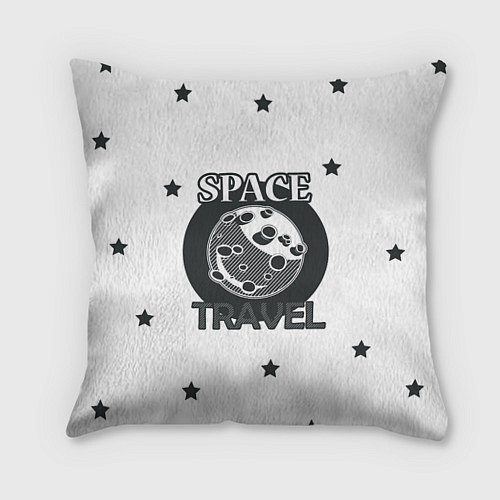 Подушка квадратная Space travel / 3D-принт – фото 1