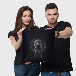 Подушка квадратная Quake champions, цвет: 3D-принт — фото 2