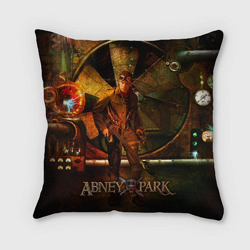 Подушка квадратная Abney Park / 3D-принт – фото 1
